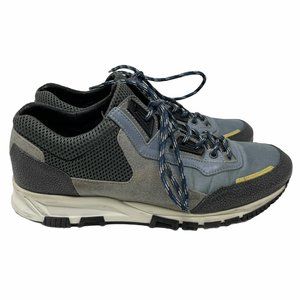 Lanvin Gray Black Reflective Sneaker UK 10 US 11